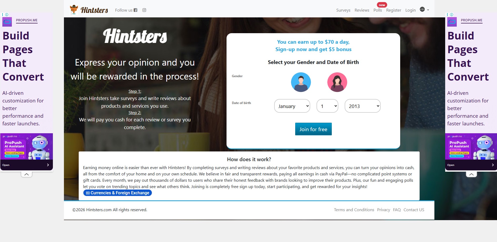 Hintsters Surveys UK – Complete Guide to Earning Rewards by Sharing Your Opinions